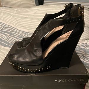 Vince Camuto Waylin3 Wedge Heel Shoes Size 11
